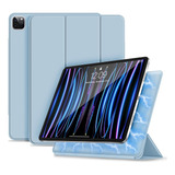 Funda Para iPad Pro 12.9 Pulga 6/5/4/3 Generación 2022 Azul