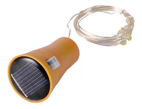 Un Tapón Solar De Corcho Para Botellas De Vino De 2 M, Cuerd