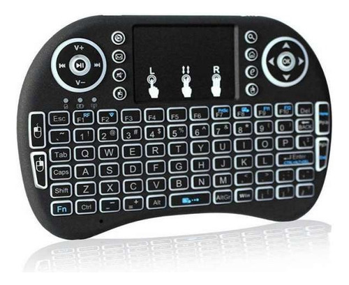 Mini Teclado Inalámbrico Control Smart Tv Mouse Portátil