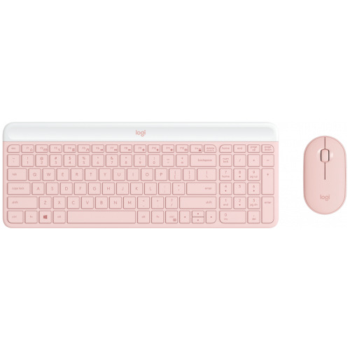 Combo Teclado E Mouse S/ Fio Logitech Mk470 Slim Silencioso