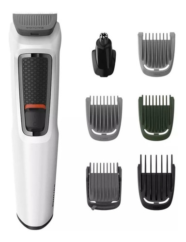 Aparador De Pelos Barba Cabelo Philips 7em1 Preto- Mg3721/15