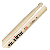 Baquetas Palillos Vic Firth Ms1 Corpsmaster De Marching Color Natural