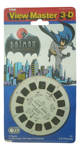 Juguete Antiguo View Master Batman Blister 3 Reels 