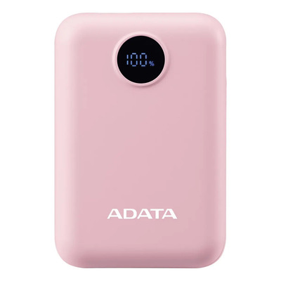 Bateria Portatil Adata Power Bank C100 10000mah Rosa Usb C Rosa | Meses sin interés