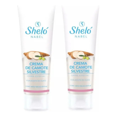 Crema De Camote Silvestre Con Aceite De Olivo, Sheló Nabel.  | Envío gratis