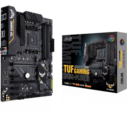 Tarjeta Madre Asus Tuf Gaming B450-plus Ii Amd Socket Am4