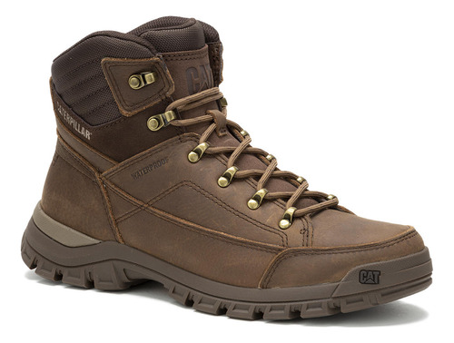 Botin Cuero Hombre Threshold Hiker Wp Café Cat