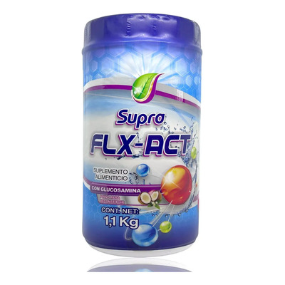 Flx - Act Con Glucosamina Sabor Coco 1.1 Kg Supra | MercadoLibre