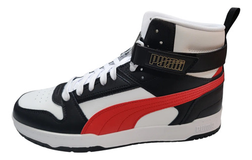Tenis Puma Bota Rbd Game Caballero Negro/blanco/rojo Mod. 38583905