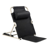 Respaldo De Cama Silla De Cama Plegable S 6 Engranajes Negro