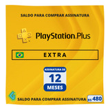 Playstation Psn Plus Extra 12 Meses - Brasileira - Ps4 Ps5