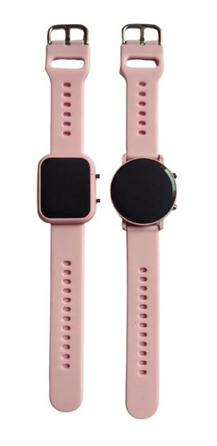 Reloj Dama H Digital Siliconado Tipo Smartwatch App Genérico