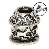 Carrusel Dije Pandora Charms Plata Antigua All-things 112