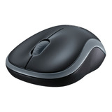 Mouse Logitech Optico Usb M185 1000 Dpi Inalámbrico Negro