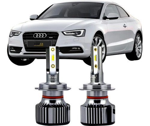 Lampadas Super Led Audi A5 2010 2011 Até 2016 Farol Milha