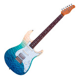 Guitarra Tagima Stratocaster Stella Dw Tblf Polaroid White Cor Transparent Blue Fade Material Do Diapasão Pau-rosa Orientação Da Mão Destro