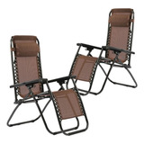 Combo X 2 Oferta Silla Cero Gravedad Silla Jardín Descanso