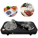 Fogão Elétrico Portátil Fogareiro Camping Cooktop 2 Bocas