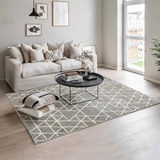 Alfombra Carpeta Visdom Tonos Grises 160x235 Moderno Living