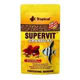 Ração Tropical Supervit Granulat 10g Para Peixes Ornamentais