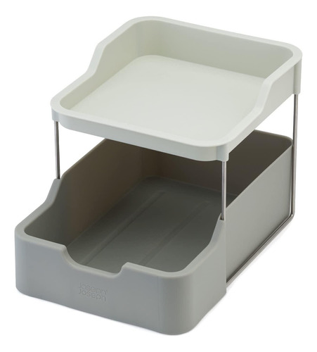 Organizador 2 Niveles Cajón Gris Duo Joseph Joseph