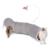 Ownpets Tnel De Gato Plegable De 48 Pulgadas De Largo En For