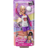 Muñeca Barbie Jugadora De Voleibol Con 22 Articulaciones