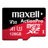 Tarjeta Memoria Micro Sd 128gb Uh3 Con Adaptador Sd Maxell