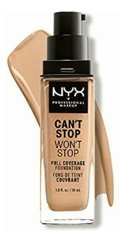 Nyx Base Can't Stop Won't Stop Tono True Beige