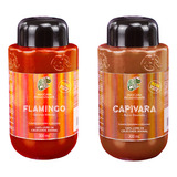 Kit Máscara Pigmentante Capivara + Flamingo 300ml Kamaleão