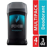 Ax Desodorante Stick Hombres, Phoenix, A 3 Oz, 4 Recuento