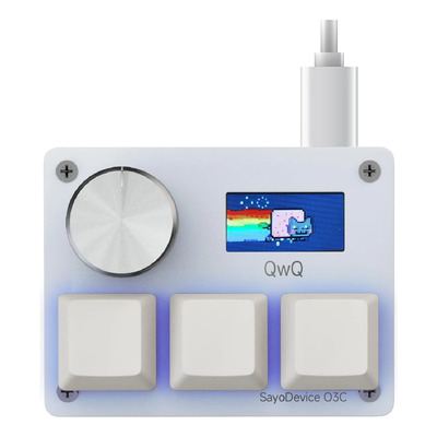Teclado Sayodevice O3c Para Juegos Con Pantalla Personalizad | Meses sin interés