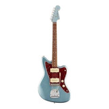 Fender Ventera '60s Jazzmaster, Material De Escala Metálica Azul Gelo, Jacarandá, Orientação À Mão Direita