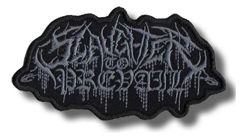 Insignia De Parche De Banda Rusa Deathcore Bordada Para Plan