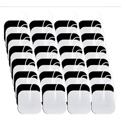 50 Electrodos Parches Para Electroestimulador Tens Ems 5x5cm Blanco Cxmqiaga | Envío gratis