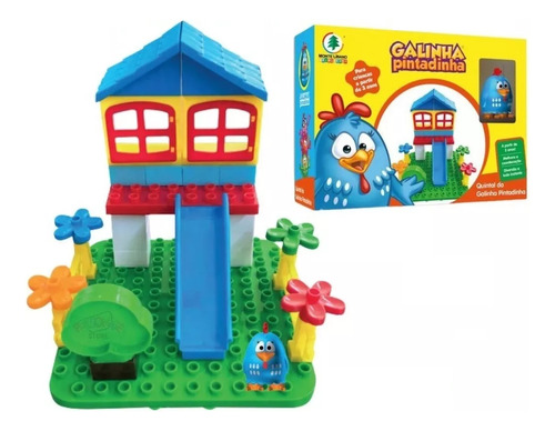 Playset Quintal Da Galinha Pintadinha C Blocos Monte Líbano