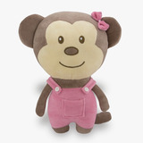 Macaquinho Da Floresta Safari 30cm Decoração Infantil 