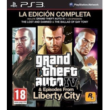 Grand Theft Auto Iv Complete Edition Videojuego Ps3