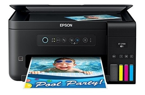 Epson Expression Et2700 Ecotank Wireless Color Allinone Supe