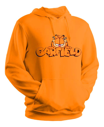 Buzo Canguro Con Capucha De Garfield / Varios Logos