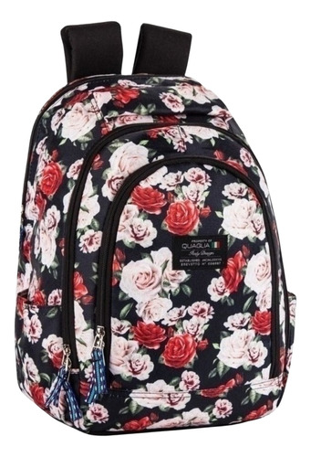 Mochila Urbana Mujer  Porta Notebook Qe450 Preventa