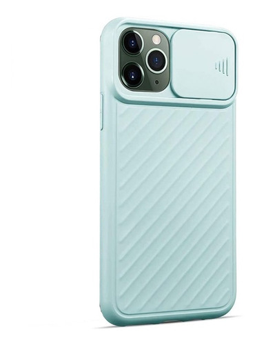 Funda Para iPhone 12/pro/max Tapa Camara Slide + Vidrio