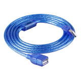 Cable Extensión Usb 2.0 Macho Hembra 3m Webcam Impresora