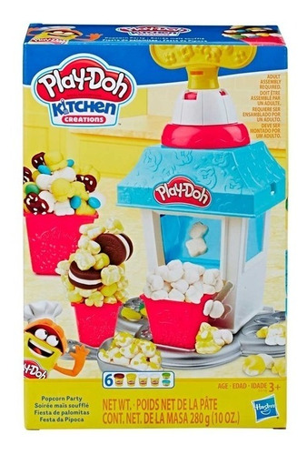 Play-doh Kitchen Creations Fiesta De Palomitas De Maiz *sk