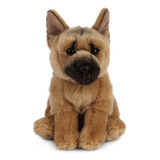 Peluche De Naturaleza Viva - Perro De Peluche Pastor Aleman