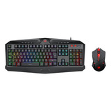 Kit Teclado Y Mouse Gamer Redragon S101-3-sp K530rgb + M601