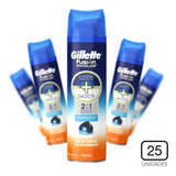 Kit 25 | Gel Barbear Gillette Fusion Proglide Hidratante