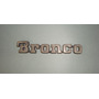 Emblemas Ford Bronco Ford Bronco