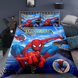 Funda De Edredón 3 Piezas Fundas De Almohada De Hombre Araña