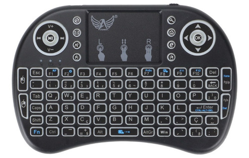 Mini Teclado Sem Fio Wireless Para Smart Tv Android Bluetoot